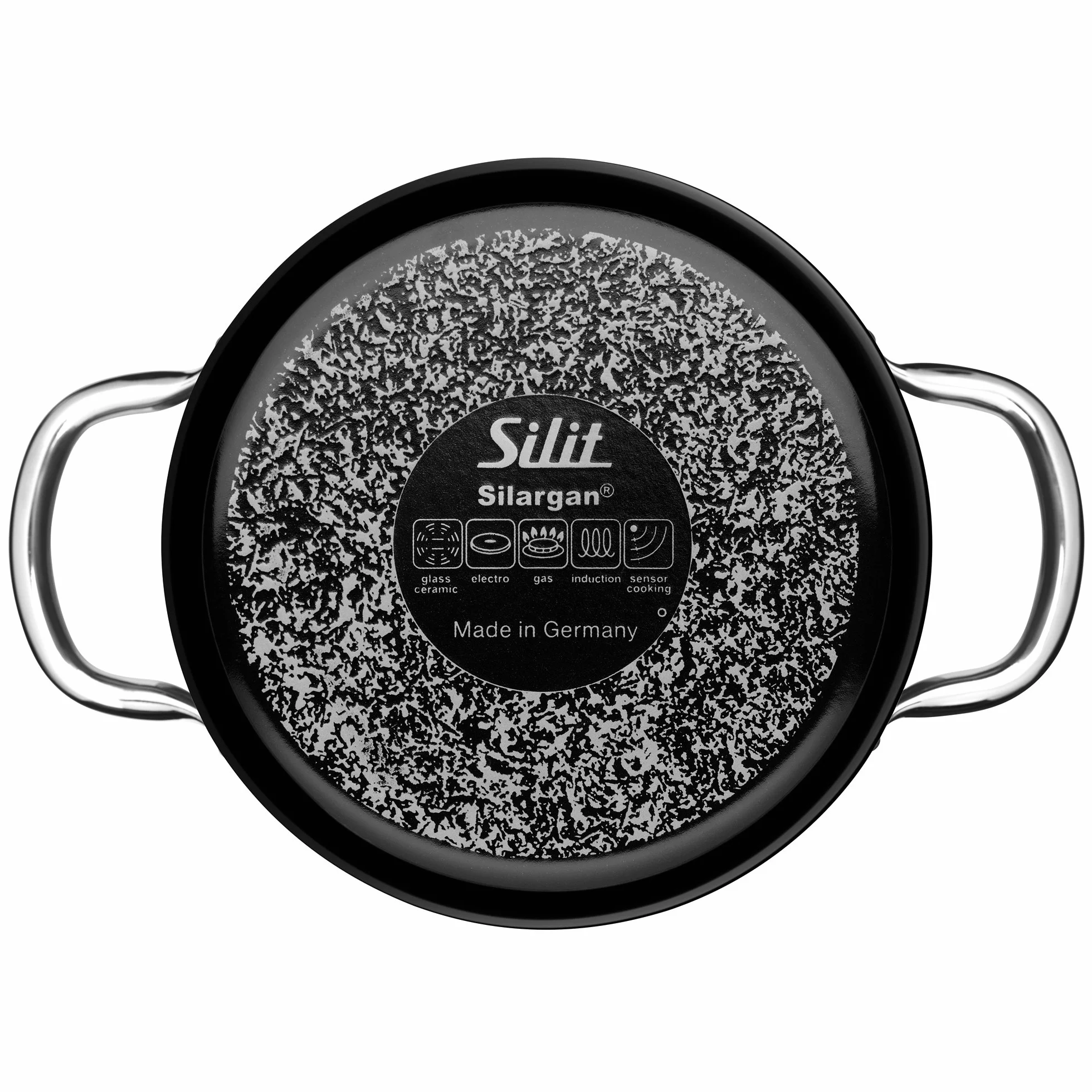 Silit Passion Black Garnek, Silargan, Czarny, 20 cm