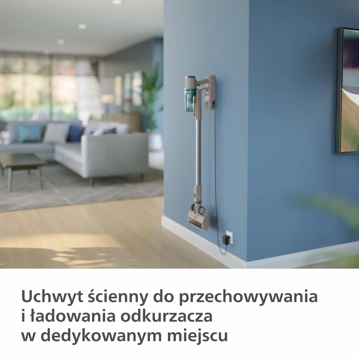 Philips Bezprzewodowy Odkurzacz Serii 2000 40 min LED Dysza Wymienny Akumulator XC2012/01