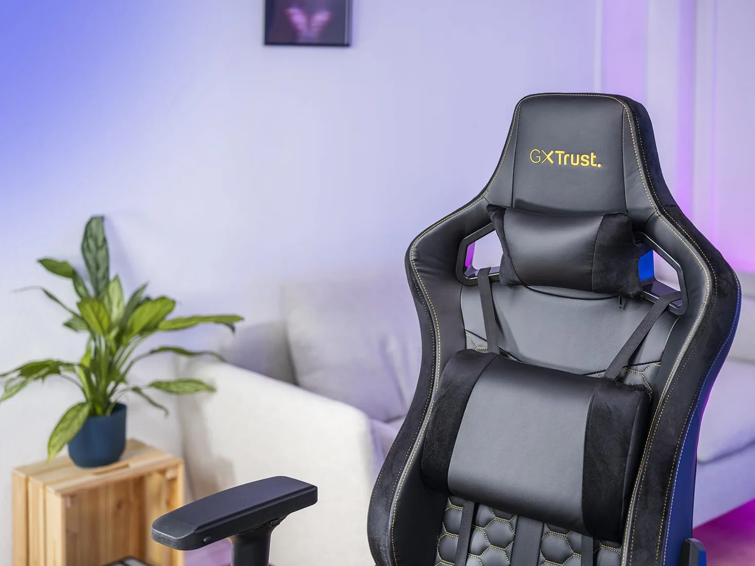 Trust Gaming GXT 712 Resto Pro 23784 Fotel Gamingowy, Czarny