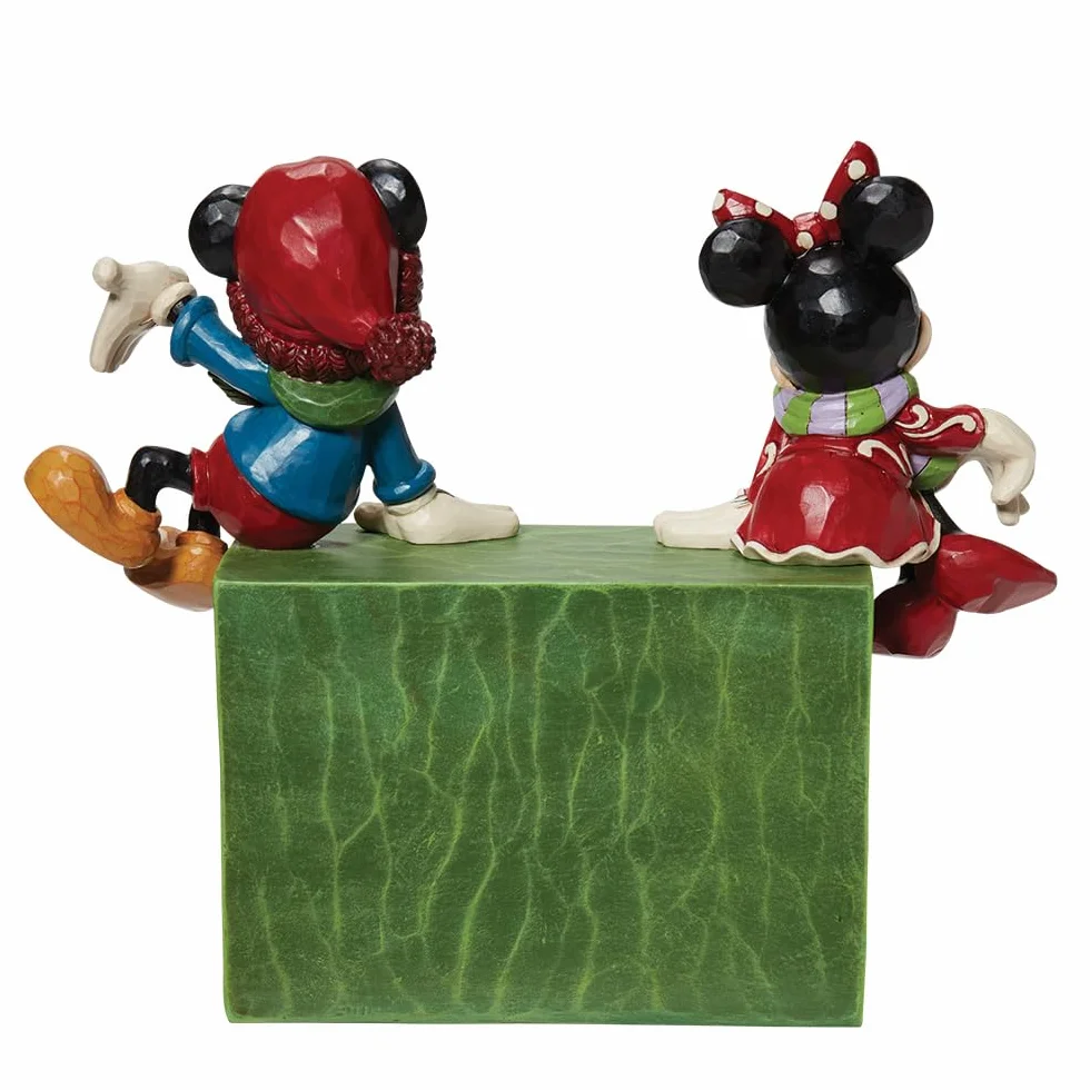 Enesco Disney Tradycje Mickey & Minnie Countdown Bloc Figurka
