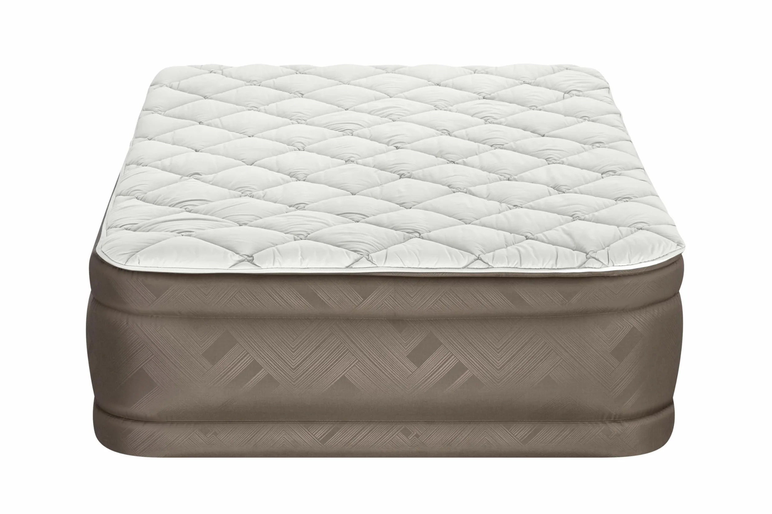 Bestway Fortech podwójny materac dmuchany 203 x 152 x 51 cm z pompą elektryczną