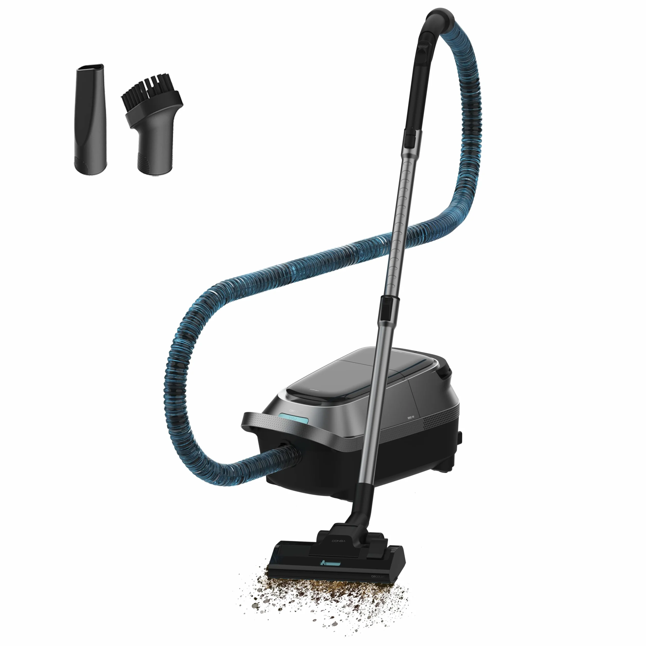 Cecotec Odkurzacz holowniczy z workiem 5 l Conga Powerbag 5000 Prostyle 890 W filtr HEPA